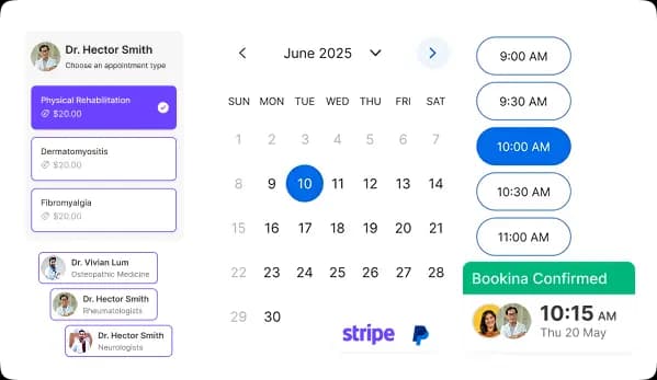 Service booking